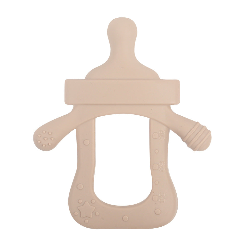 Silicone Baby Teething Toy Bottle Shape for Infant 20