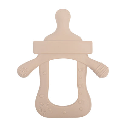 Silicone Baby Teething Toy Bottle Shape for Infant 20