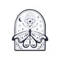 20Pcs Silicone Focal Beads Gothic Wind Heart With Eye and Book Design 5