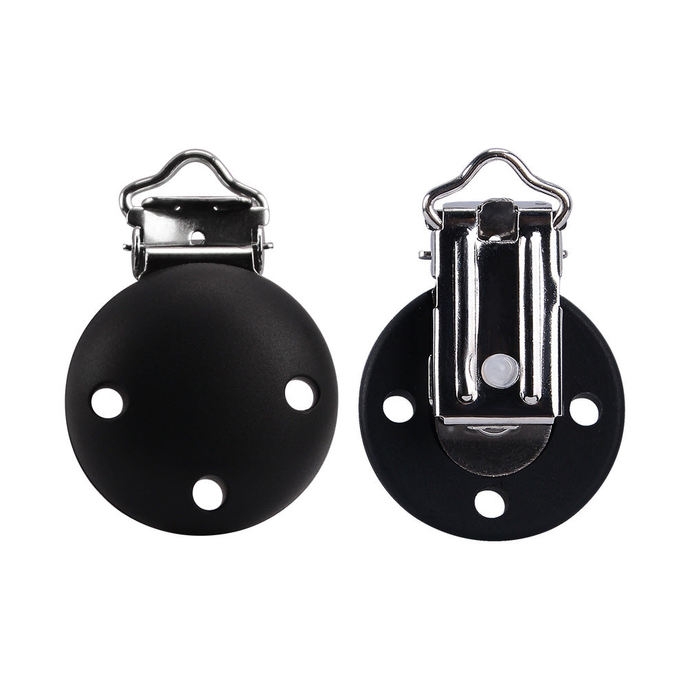 Silicone Pacifier Clip Round Dummy Clips 30mm 9