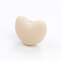 20pcs Silicone Focal Beads Heart Shaped Smooth Surface 16