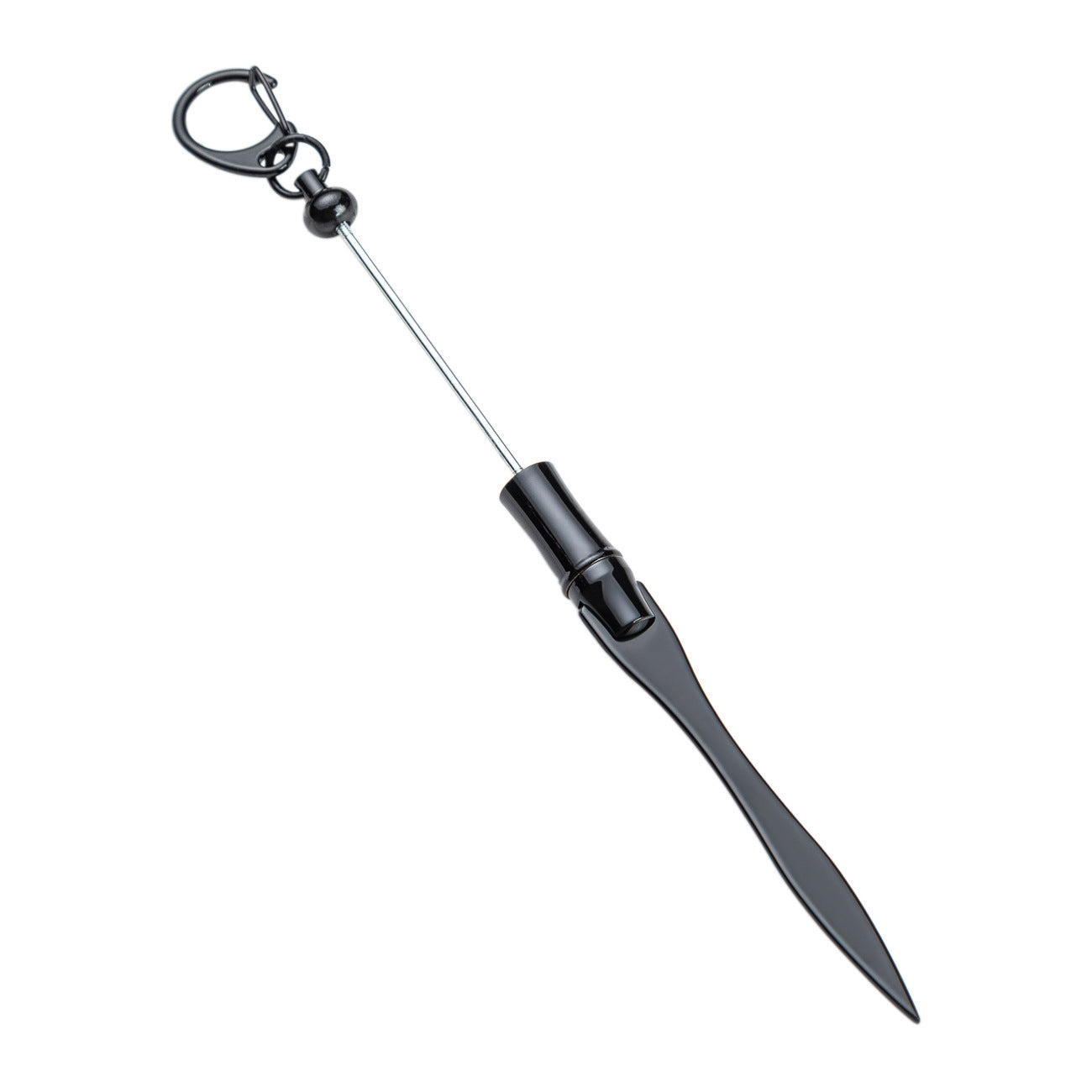 Beadable Letter Opener Metal DIY Craft Supplies 18.4cm Keychain 5