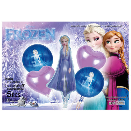 Cartoon Character Foil Balloon Set Kids Party Decoration 2 Sets 75