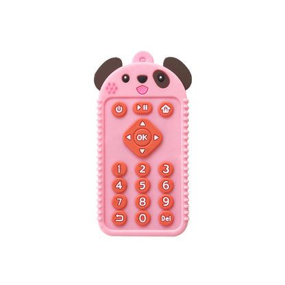 Animal Shape Silicone Teether Toy for Baby Puppy Rabbit Bear 16
