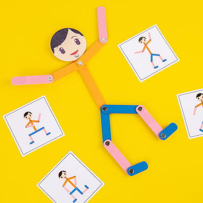 Wooden Sports Puzzle Educational Toy Early Development for Kids 7