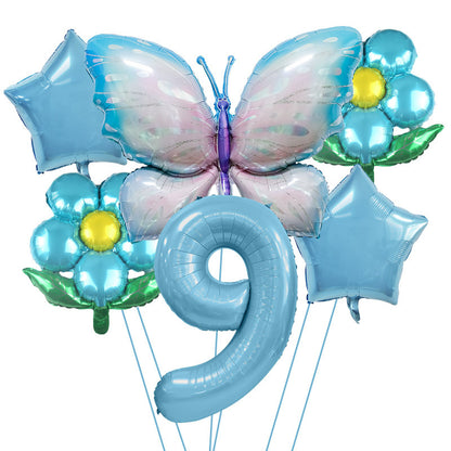 Butterfly Foil Balloon Set Birthday Party Decoration 40 Inch 11