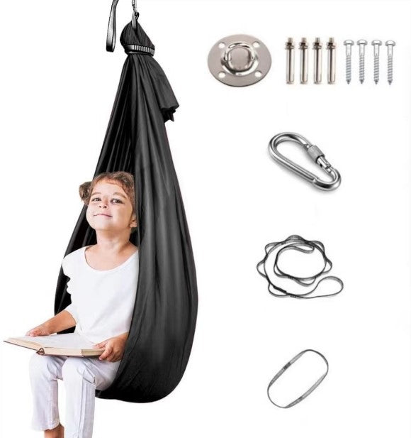 Nylon Sensory Training Swing Hammock for Children 280x150cm 7