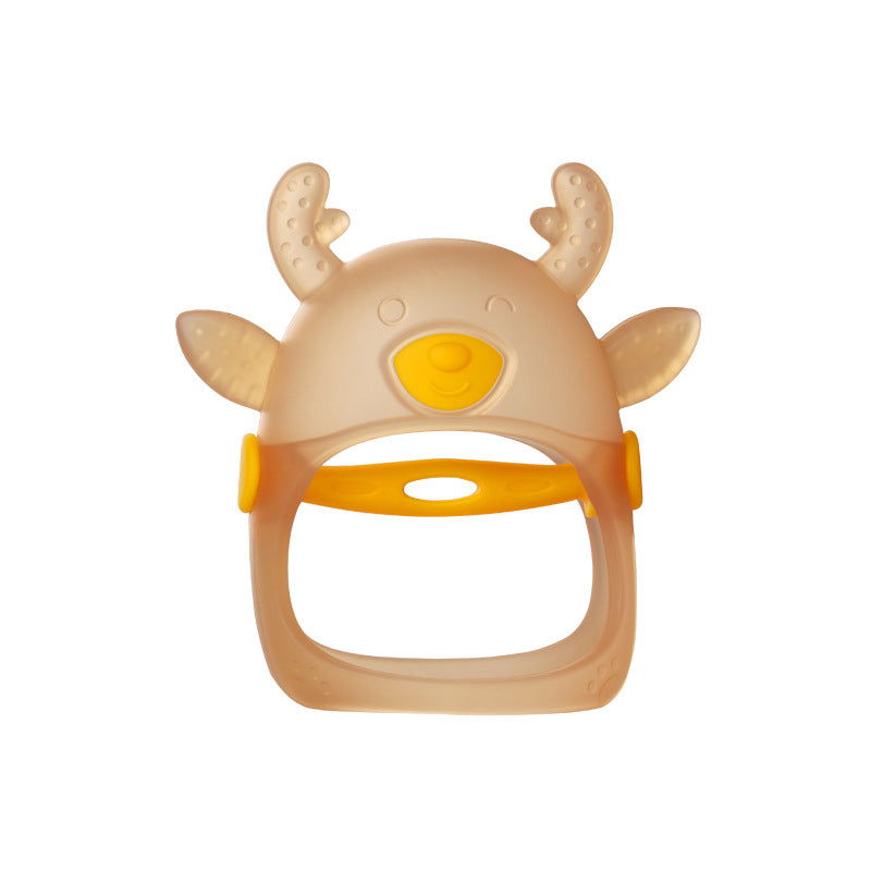 Silicone Baby Teething Toy Fawn Shape 5 Pack 9