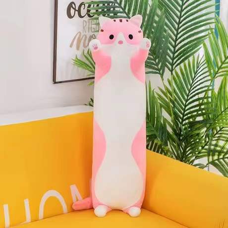 Long Cat Plush Pillow Stuffed Animal Soft Toy 50cm to 130cm 6