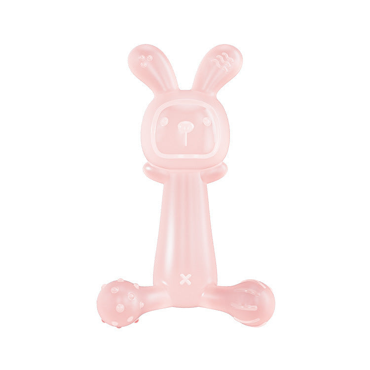 Silicone Rabbit Baby Teether Toy Set of 3 for Babies 7