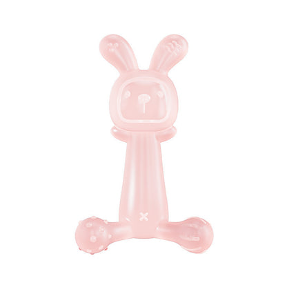 Silicone Rabbit Baby Teether Toy Set of 3 for Babies 7