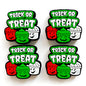 20Pcs Silicone Focal Beads Cartoon Triple Bucket Design 3