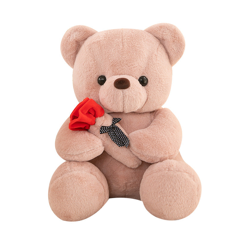 Rose Bear Plush Toy Valentine Teddy Bear Gift 25cm 35cm 45cm 5