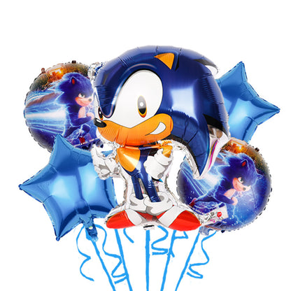 Sonic Foil Balloon Set Birthday Party Decoration 22pcs 6