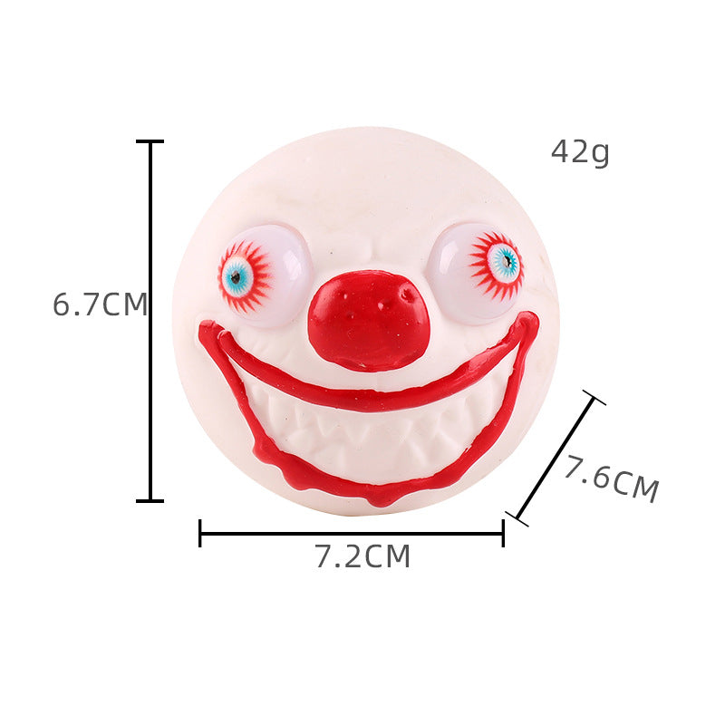 PVC Halloween Eyes Popping Out Squishy Sensory Stress Ball Toy 12
