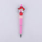 Pink Heart Silicone Beaded Pens Handmade Novelty Office School Gift 17