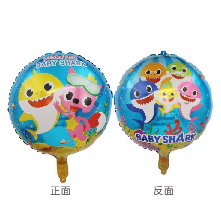 Baby Shark Foil Balloon Set Party Decoration 50pcs 14