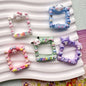 10Pcs Cute Photo Frame Acrylic Beads Bright Sanrio DIY Craft 11