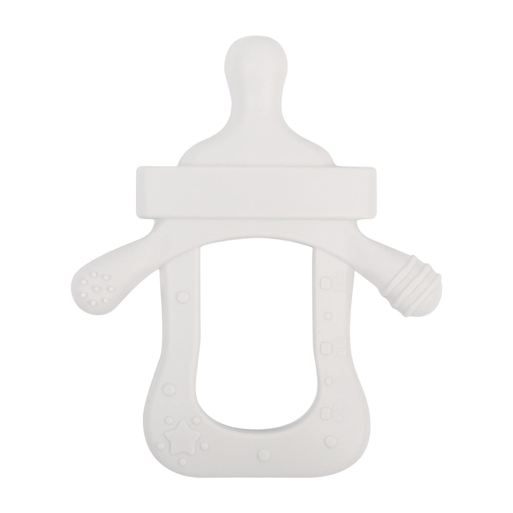 Silicone Baby Teething Toy Bottle Shape for Infant 28