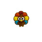 20Pcs Silicone 3D Focal Beads Cute Cartoon Animals Mixed Designs 12