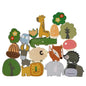 Wooden Animal Building Blocks Balance Educational Toy
