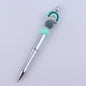 Rainbow Silicone Beaded Pens Ballpoint Pen Office School Supplies 9