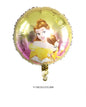 Princess Foil Balloons Birthday Party Decoration 18 Inch 50pcs 10