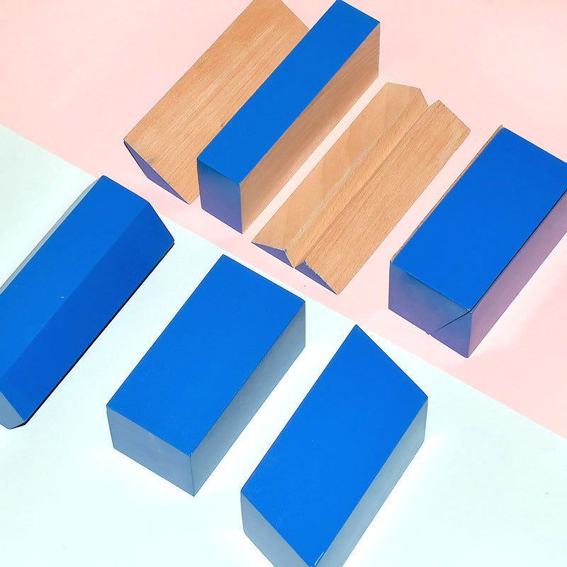 Wooden Geometric Volume Group Montessori Toys Educational Set 2