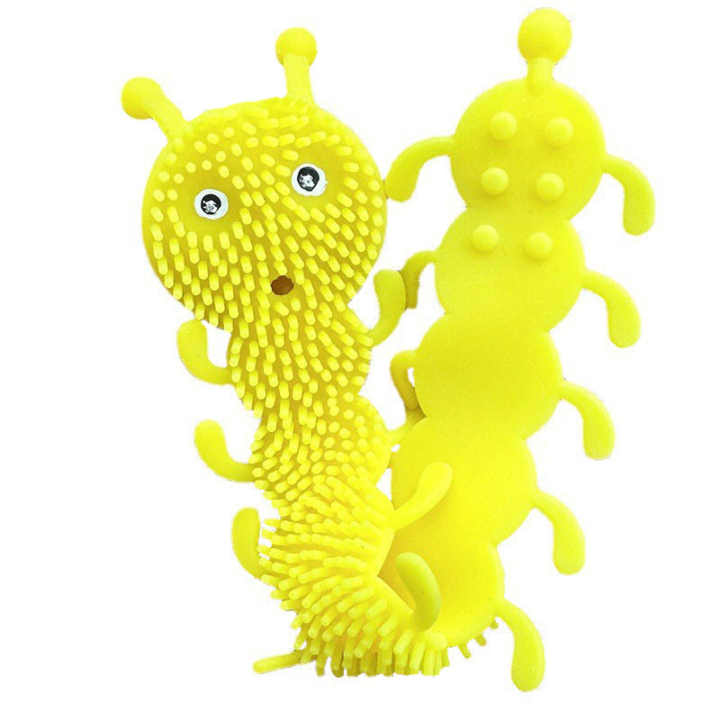 TPR Caterpillar Stretchy Bracelet Sensory Fidget Toy 20.5cm