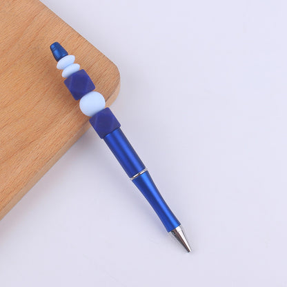 Colored Silicone Beaded Pens Handmade Office School Supplies Set 13