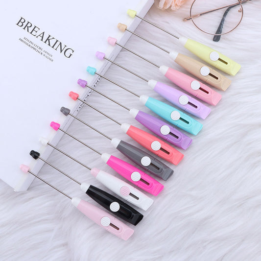 Beadable Retractable Letter Opener Parcel Knife Box Cutter DIY Craft