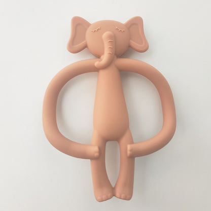Elephant Silicone Teething Toy Set for Baby 2 Pcs 11