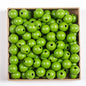 50pcs 16mm Colored Round Wooden Beads Jewelry Making DIY Craft 8