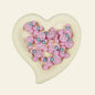 Silicone Focal Beads Round Ear Mouse Character with Polka Dot Detail 7