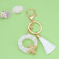 Tassel Letter Keychain A to Z Resin Initial Charm 46