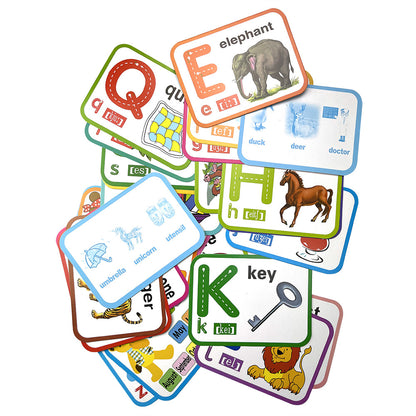 Educational Paper Flash Cards Early Development Learning Toy 11