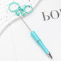 DIY Portable Keychain Beadable Ballpoint Pen Metal Plastic 21.5cm 17