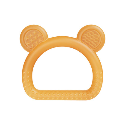 Bear Head Silicone Teething Toy Handheld for Baby 80x72x14mm 13