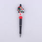 Christmas Silicone Beaded Pens Santa Claus Snowman Tree Holiday Gift 7