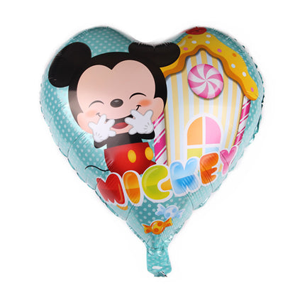 Mickey Minnie Foil Balloons Birthday Party Decoration 50pcs 18 Inch 19