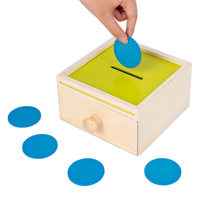 Wooden Montessori Toys Pulling Carrots Discs Educational Toy 3