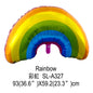 Cloud Sunflower Rainbow Smiling Face Foil Balloons Party Decoration 50pcs 10