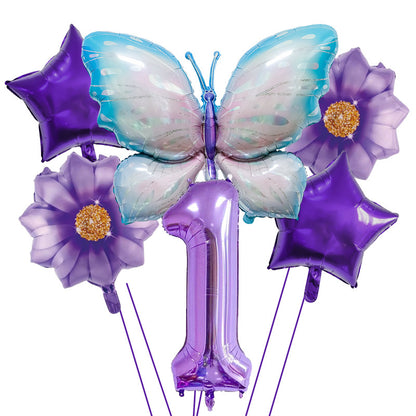 Butterfly Foil Balloon Set Birthday Party Decoration 40 Inch 30