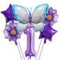 Butterfly Foil Balloon Set Birthday Party Decoration 40 Inch 30