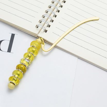 Beadable Bookmark Metal Creative DIY Metal Bookmark Craft Supplies 2