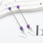 Beadable Earrings Metal DIY 7.8cm Length Craft Supplies 17