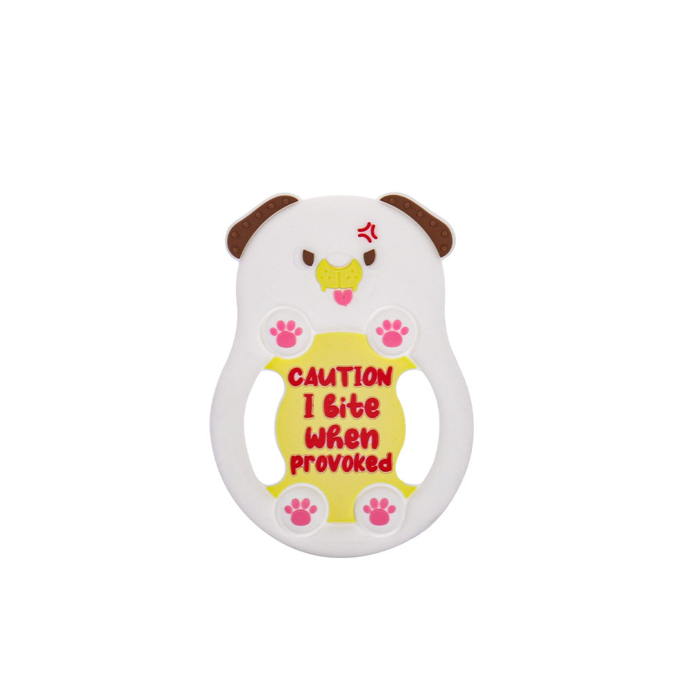 Animal Shape Silicone Baby Teething Toys Set of 3 8