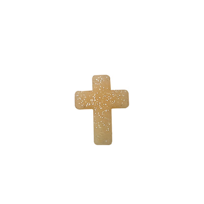20Pcs Silicone Focal Beads Bow Cross Solid Luminous Design 21
