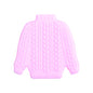 20Pcs Silicone Focal Beads Sweater Knitted Texture Design 8