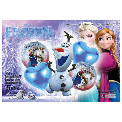 Cartoon Character Foil Balloon Set Kids Party Decoration 2 Sets 76